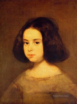 ディエゴ・ベラスケス Painting - 少女の肖像 ディエゴ・ベラスケス